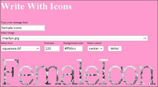 FemaleIcon Page