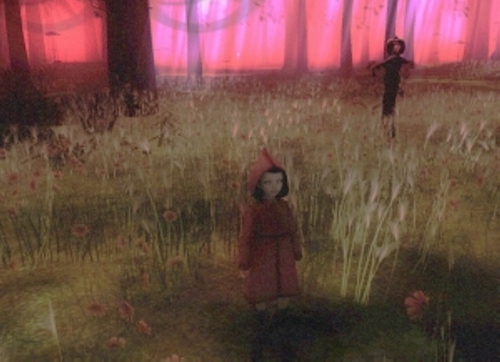 Screenshot of the woods