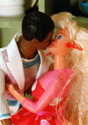 Barbie, Ken and G.I. Joe dolls