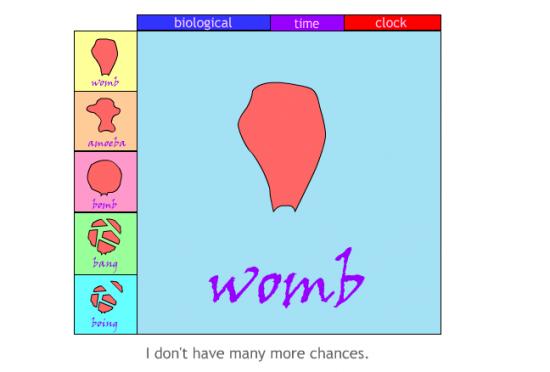 Screenshot from "Biological Time Clock"