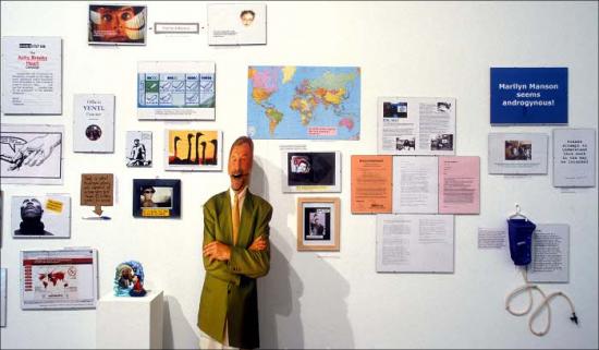 Georg P Thomann exhibit, Sao Paulo Art Biennial, Brazil 2002.