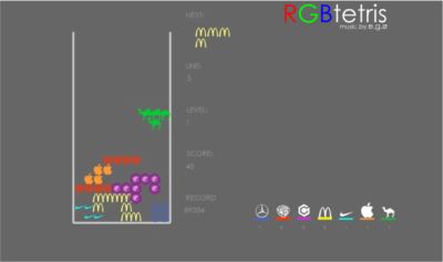 RGBTetris. By Mauro Ceolin