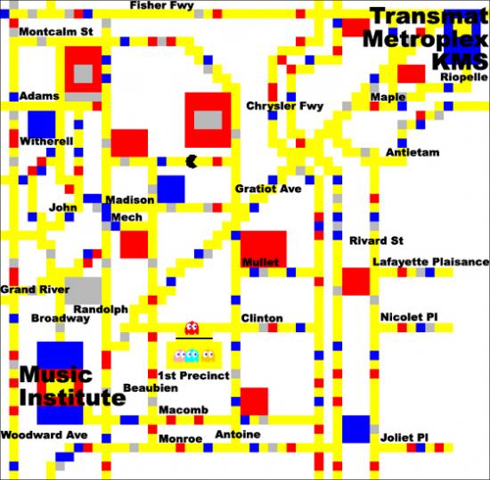 Pac-Mondrian