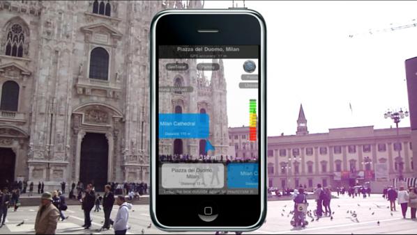 Milan Cathedral, augmented reality device