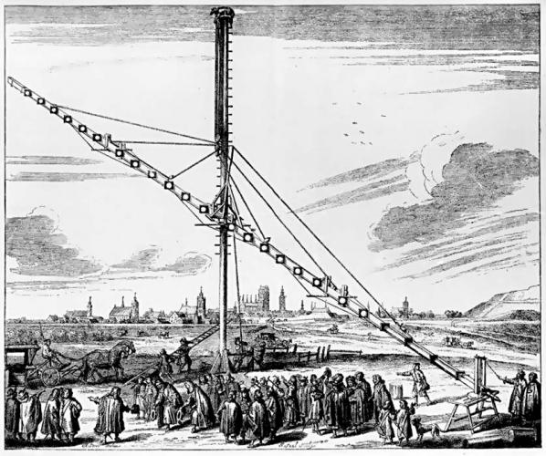 46m telescope, Johann Hevelius (1673)