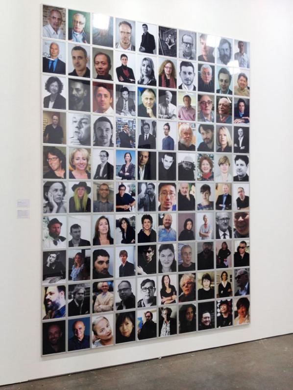 The Top 100 Highest Ranked Curators In The World. By Jonas Lund.  Installation at Tent, Rotterdam.﻿