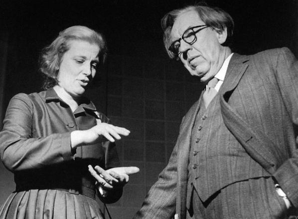 J.D.Bernal and Dorothy Hodgkin. http://bit.ly/1JzXNBh