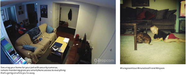 Dropcam security camera, safewise.com - Instagram user reesie936 