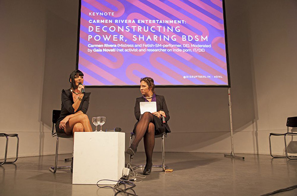 Carmen Rivera and Gaia Novati. Image by Maria Silvano.﻿