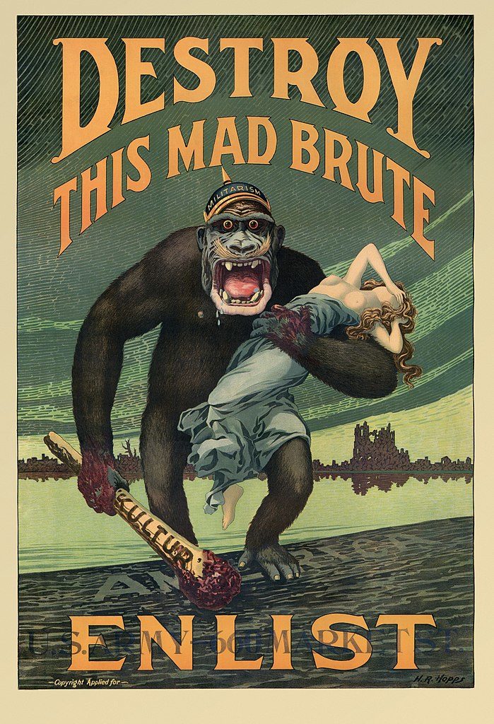 “Destroy this Mad Brute—Enlist” (ca. 1917), Harry R. Hopps