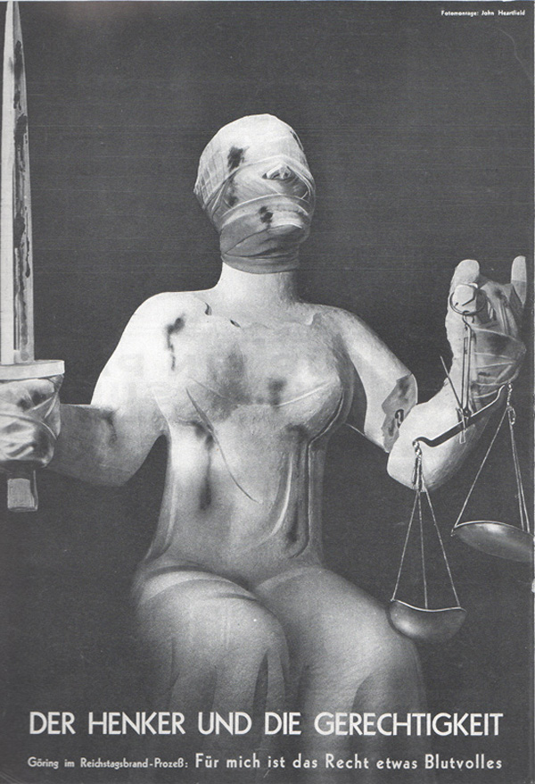 “Der Henker und die Gerechtigkeit” (1933), John Heartfield