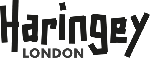 Haringey London Logo in black squared text