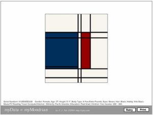 Screenshot from myData=myMondrian