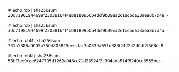 crypto hash examples