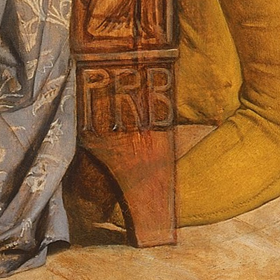 millais, detail from "isabella", 1849